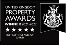 United Kingdom Property Awards Winner 2021-2022 - Best Lettings Agency Surrey